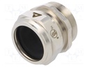Cable gland; M50; IP68; Mat: brass; Body plating: nickel