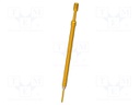 Test needle; Maksimum spring compression: 5mm; 3A; Contacts: CuBe