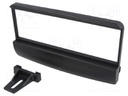 Radio mounting frame; Ford,Mazda; 1 DIN; black