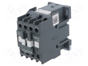 Contactor: 3-pole; NO x3; Auxiliary contacts: NO; 230VAC; 6A; DIN
