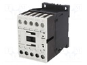 Contactor: 4-pole; NO x4; 24VDC; 4A; DIN; DILA-40; screw terminals