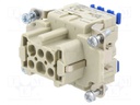 Connector: HDC; female; Han® ES; PIN: 6; size 6B