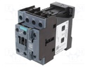Contactor: 4-pole; NO x4; Auxiliary contacts: NO + NC; 24VDC; 35A