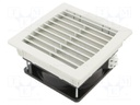 Fan: AC; axial; 230VAC; 64m3/h; 44dBA; IP55; Colour: grey