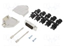 D-Sub; PIN: 15; male; shielded; straight; soldering; for cable