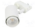 Lamp: LED lighting fixture; 3000(typ)K; IP44; Body: white; Ø: 60mm