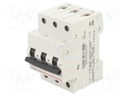 Circuit breaker; 400VAC; Inom: 20A; Poles: 3; Charact: C; 6kA; IP20