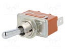 Switch: toggle; Pos: 3; SP3T; ON-OFF-ON; 15A/250VAC; 15A/30VDC