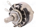 Potentiometer: shaft; single turn; 10kΩ; 2W; ±20%; soldered; 6mm