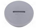 Stopper; M32; Mat: polyamide; dark grey; Pcs: 10