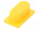 Cap; Application: KSA series,KSL series; Colour: yellow
