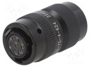 Connector: circular; 62IN; plug; female; PIN: 7; internal bayonet