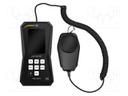 Light meter; 0÷400klx; Resol: 1lux; USB micro; -10÷50°C; IP20