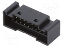 Socket; wire-board; male; DF51K; 2mm; PIN: 20; THT; on PCBs; 250V; 2A