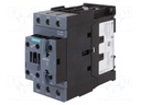 Contactor: 3-pole; NO x3; Auxiliary contacts: NO + NC; 175÷280VAC