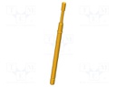 Test needle; Operational spring compression: 4mm; 8A; Ø: 1.4mm
