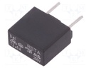 Fuse: fuse; time-lag; 2.5A; 250VAC; 63VDC; 8,4x4x7,8mm; Package: bag