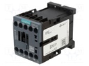 Contactor: 4-pole; NC + NO x3; 220VDC; 10A; DIN,on panel; 3RH20