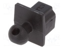 Protection cap; USB 3.0; Application: USB B sockets; black