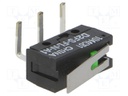 Microswitch SNAP ACTION; with lever; SPST-NO; 0.1A/6VDC; Pos: 2