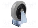 Transport wheel; Ø: 200mm; W: 50mm; H: 235mm; rigid; 350kg; -20÷60°C