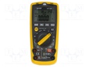 Digital multimeter; LCD (4000); 3x/s; -20÷1300°C; 33÷99%RH