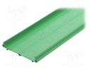 Enclosure base; green; 1000mm