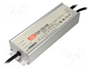 Power supply: switched-mode; LED; 151.2W; 24VDC; 3.15÷6.3A; IP67
