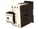 Contactor: 3-pole; NO x3; Auxiliary contacts: NC x2,NO x2; 24VDC