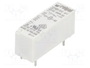 Relay: electromagnetic; SPST-NO; Ucoil: 5VDC; 8A/250VAC; 8A/24VDC