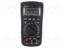 Digital multimeter; LCD 3,5 digit (3999); 3x/s; True RMS AC