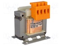 Transformer: mains; 20VA; 230VAC; 230V; Leads: terminal block; IP00