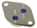Transistor: NPN; bipolar; 250V; 16A; 250W; TO3