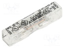 Quick splice; 2273; spring clamp; 0.75÷4mm2; 32A; ways: 1; straight
