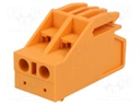 Splice terminal: transformer; ways: 2; 0.5÷4mm2; screw terminal