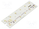 LED strip; W: 45mm; L: 146mm; No.of diodes: 12; CRImin: 80; 4000K