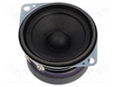 Loudspeaker; 5W; 8Ω; 150÷20000Hz; Sound level: 84dB; 50.5mm