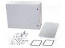 Enclosure: wall mounting; X: 800mm; Y: 600mm; Z: 300mm; AX; IP66; IK10
