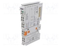 Supply terminal; 24VDC; DIN; IP20; 12x100x69.8mm; 0÷55°C