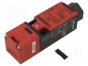 Safety switch: key operated; Series: XCSPA; Contacts: NC + NO x2