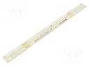 LED strip; W: 20mm; L: 279.2mm; No.of diodes: 48; CRImin: 80; 215mA