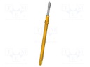 Test needle; Operational spring compression: 4mm; 5A; Ø: 1.3mm