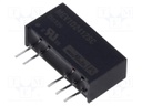 Converter: DC/DC; 1W; Uin: 21.6÷26.4V; Uout: 12VDC; Uout2: -12VDC