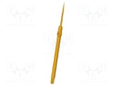 Test needle; Operational spring compression: 4mm; 5A; Ø: 0.63mm