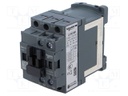 Contactor: 3-pole; NO x3; Auxiliary contacts: NC; 24VDC; 12A; 690V