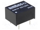 Converter: DC/DC; 1W; Uin: 4.5÷5.5V; Uout: 12VDC; Uout2: -12VDC; DIP8