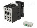 Contactor: 3-pole; NO x3; Auxiliary contacts: NO; 230VAC; 32A; CEM