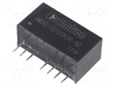 Converter: DC/DC; 3W; Uin: 9÷18V; 12VDC; Iout: 250mA; SIP8; 4.9g