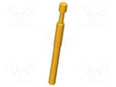 Test needle; Operational spring compression: 4mm; 8A; Ø: 3mm; 3N