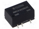 Converter: DC/DC; 1W; Uin: 21.6÷26.4V; Uout: 12VDC; Iout: 84mA; SMD